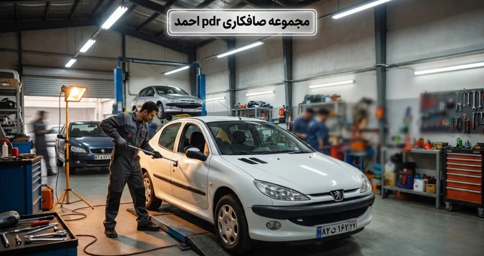 بهترین مراکز صافکاری pdr در شرق تهران کجاست؟ 9 مرکز برتر + اطلاعات کامل 3 صافکاری پی دی ار احمد در شرق تهران