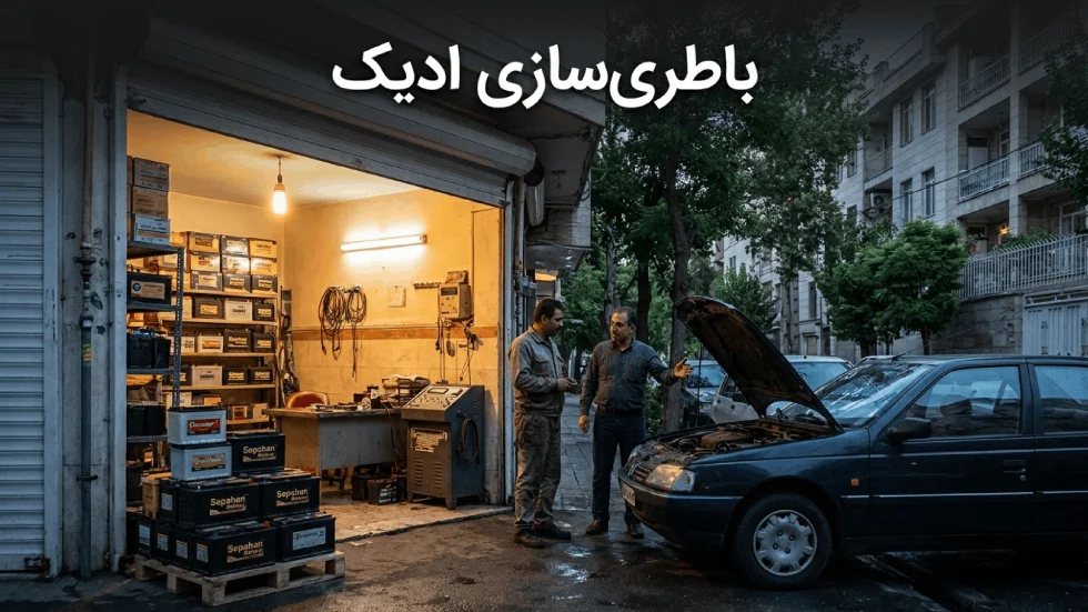 باطری سازی شرق تهران: ادیک