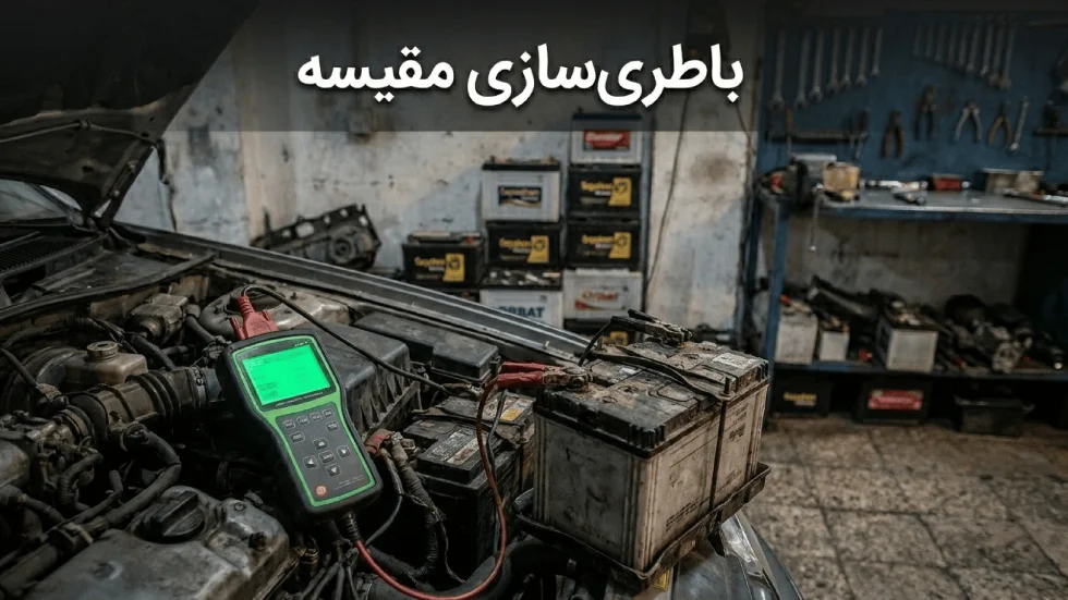 مجموعه باطری سازی در شرق تهران: مقیسه