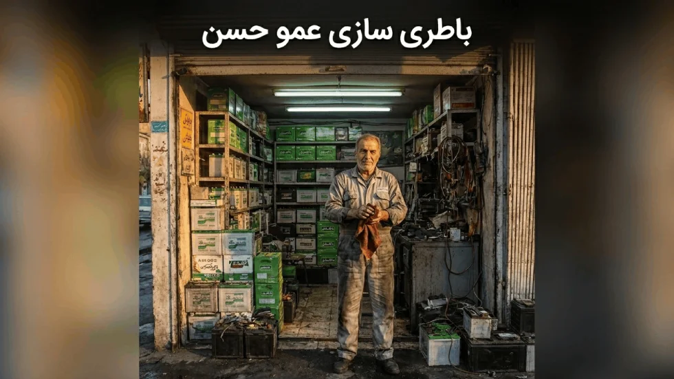 باطری سازی عمو حسن در شرق تهران